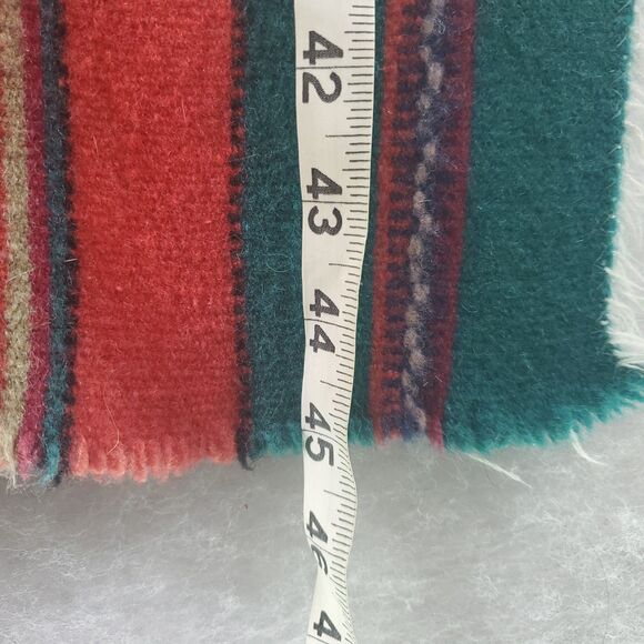 Miniature Saddle Blanket Small Narrow Llama Alpaca Wool Table Runner Equestrian - Picture 7 of 8